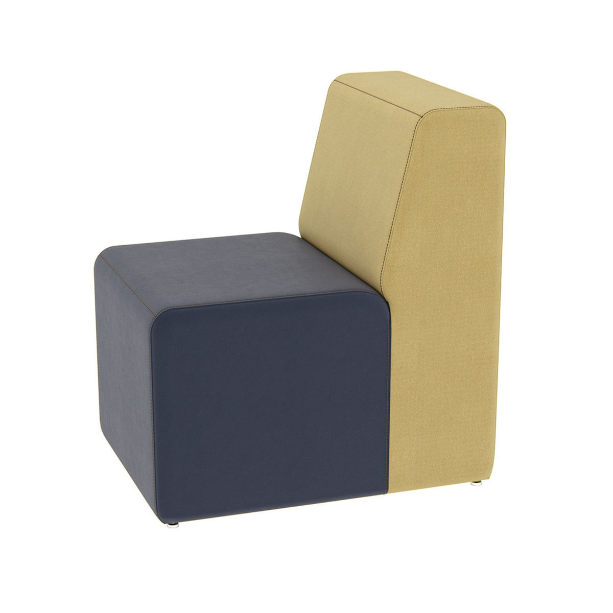 Fomcore Armless Series Linear Chair with 100% ALL-FOAM CORE, Antibacterial Vinyl Upholstery, LIFETIME WARRANTY, FREE SHIPPING