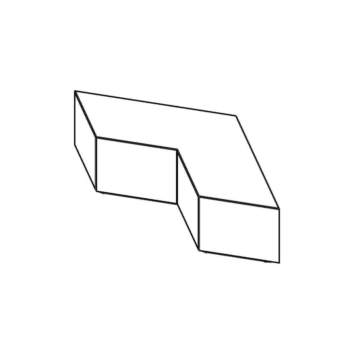 Fomcore Network Series Boomerang Bench 2.0 with 100% ALL-FOAM CORE, Antibacterial Vinyl Upholstery, LIFETIME WARRANTY, FREE SHIPPING