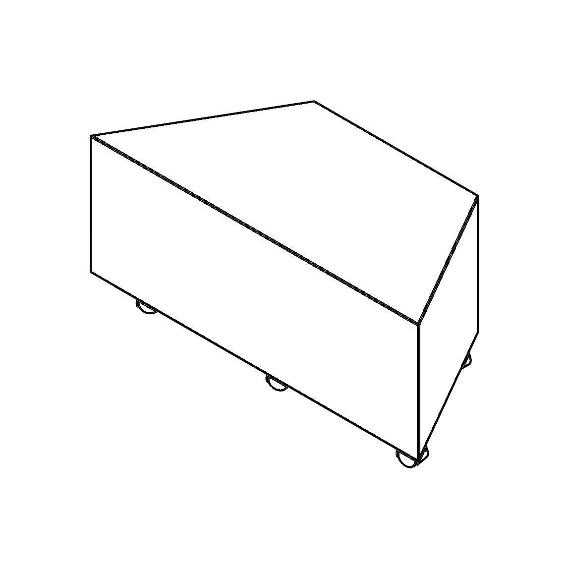 Fomcore Armless Series Linear Sofa with 100% ALL-FOAM CORE, Antibacter -  NextGen Furniture, Inc.