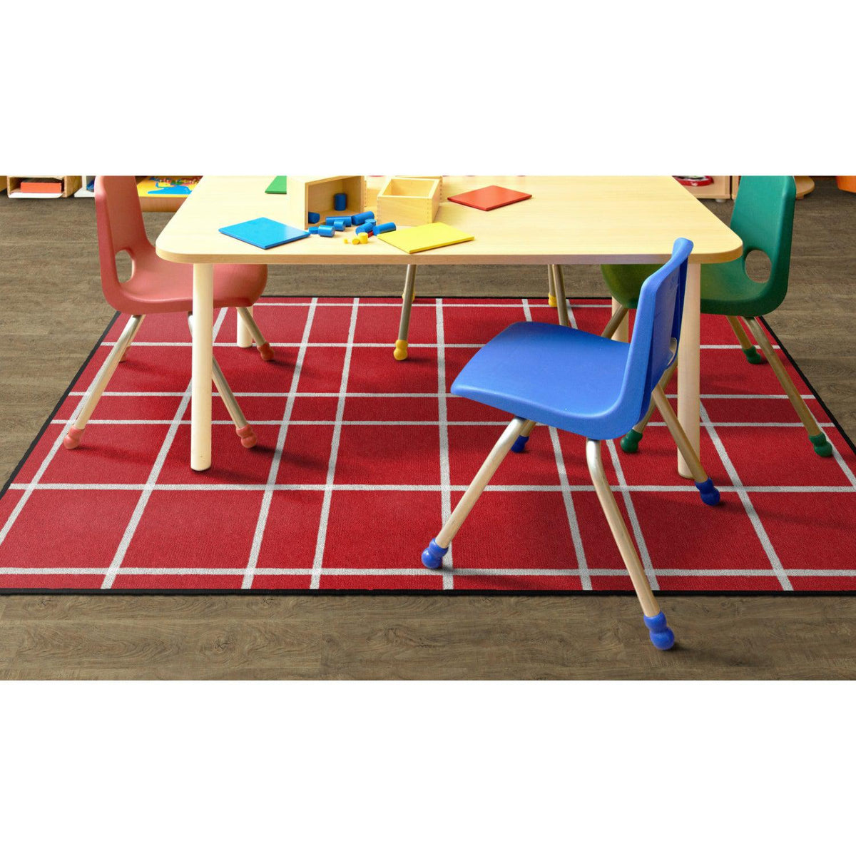 Red Check Rugs