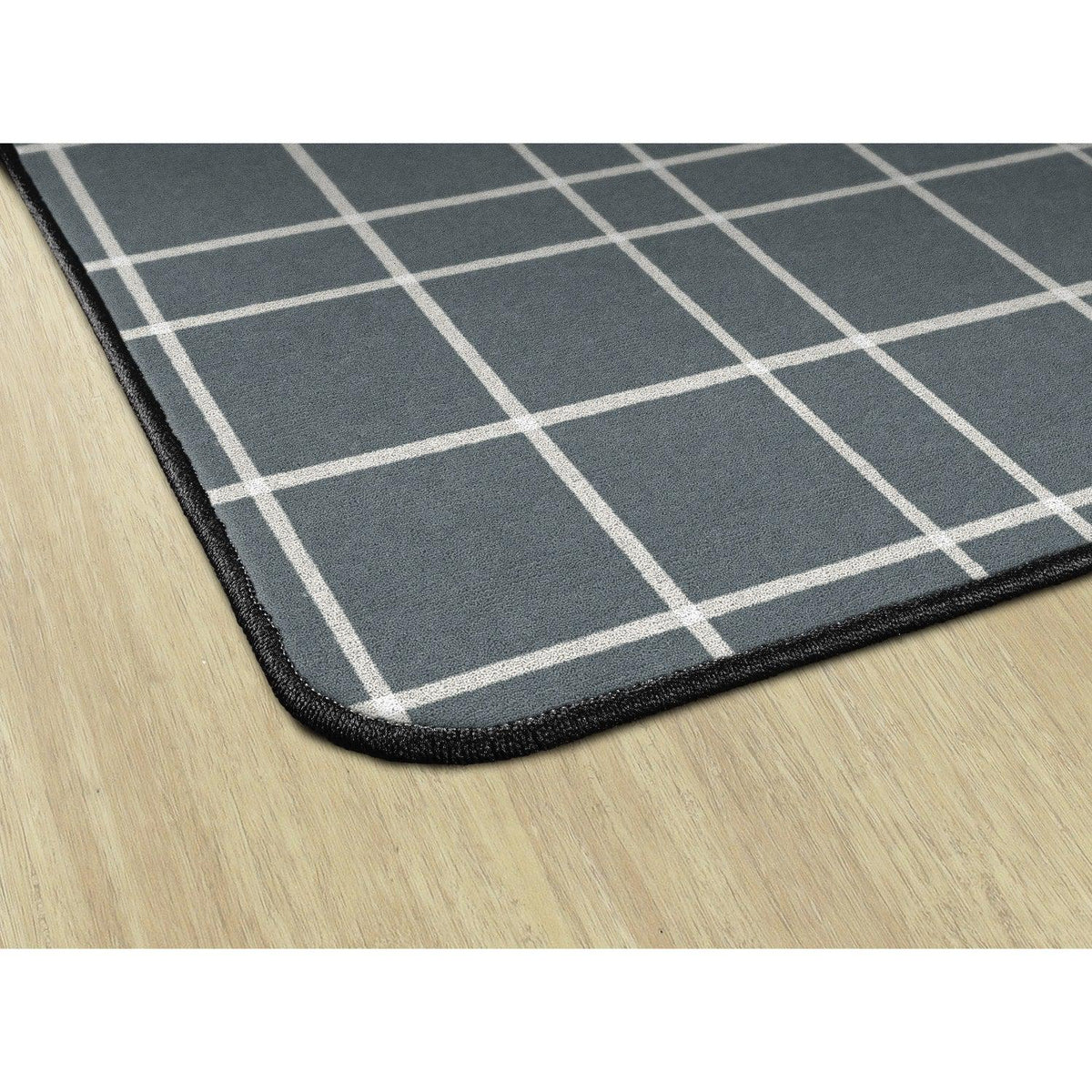Double Rug Check Gray Check Rugs - NextGen Furniture, Inc.