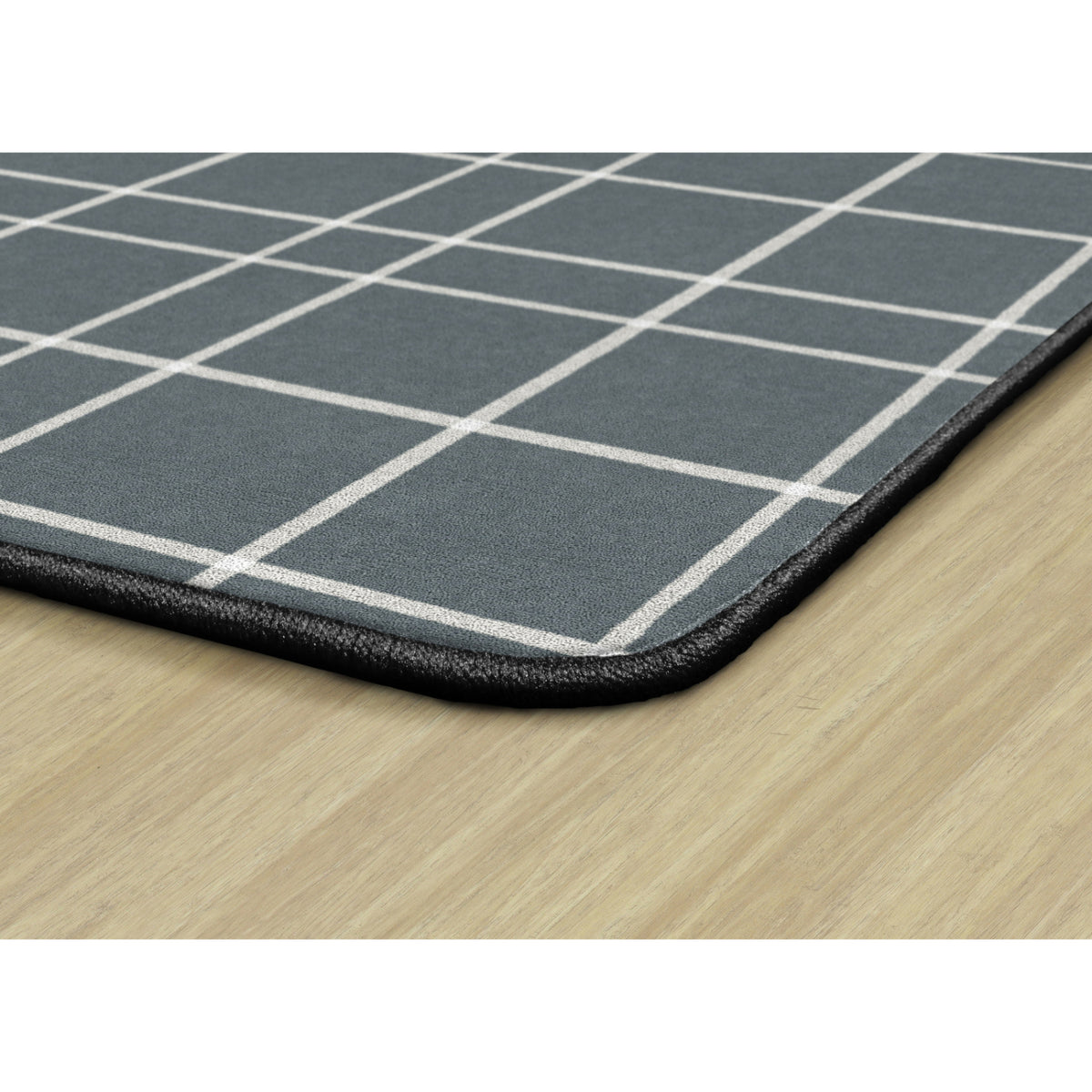 Gray Check Rugs