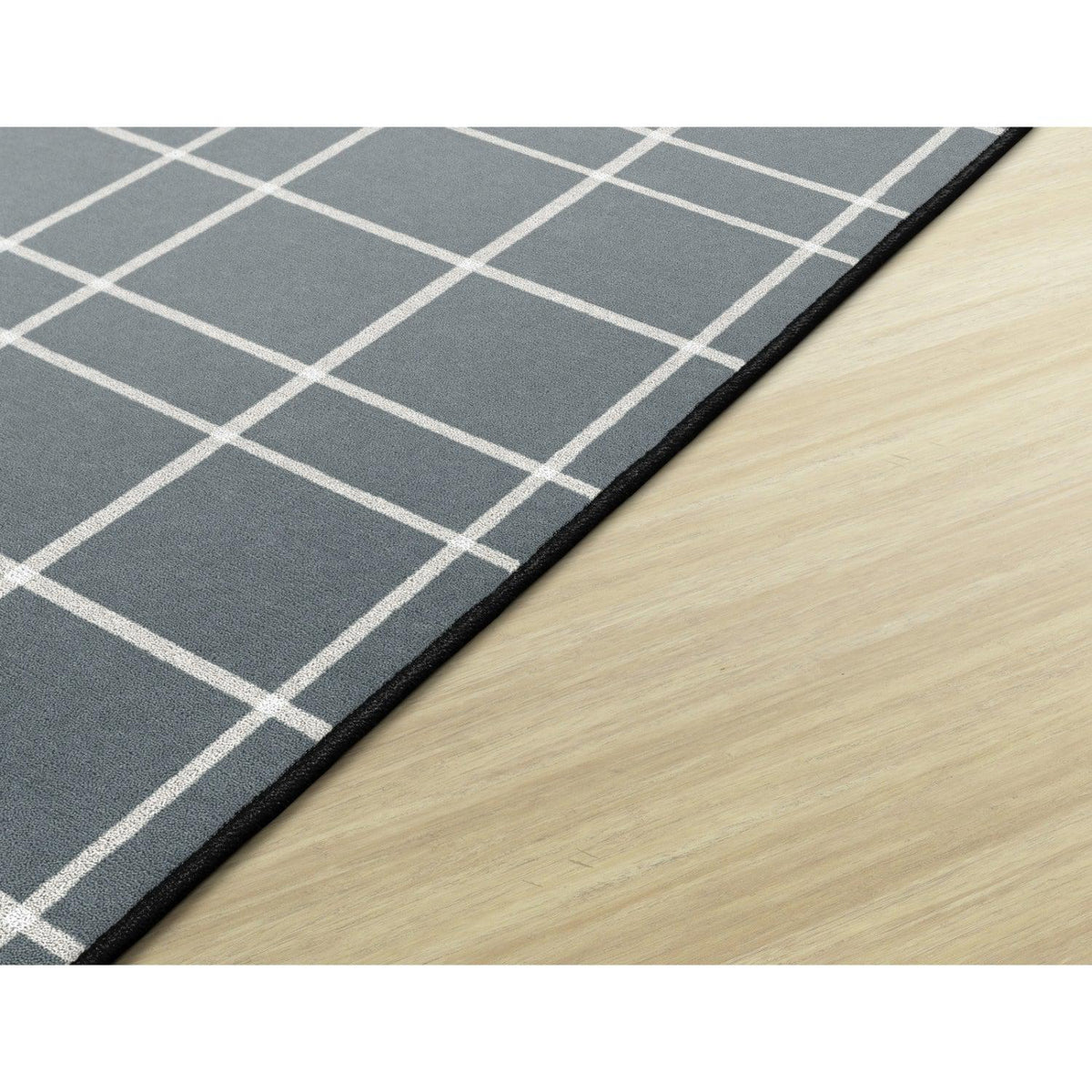 Gray Check Rugs