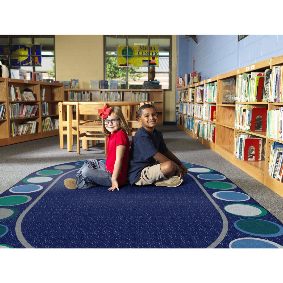 Sitting Spots Cool Rugs, Oval