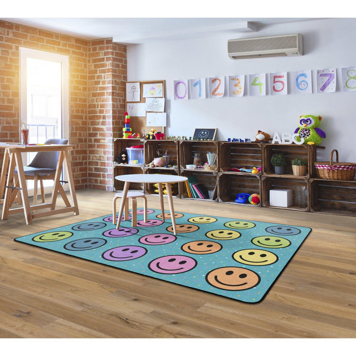 Sitting Rugs Smiley Seating Rugs - NextGen Furniture, Inc.