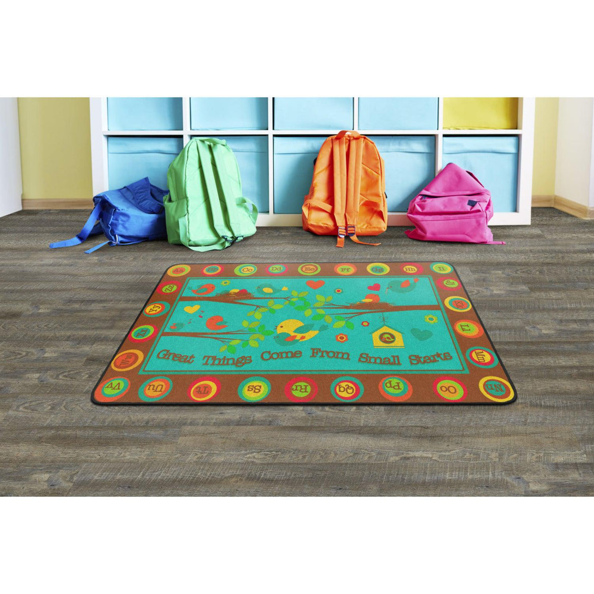 Great Things Come From Small Starts Rugs