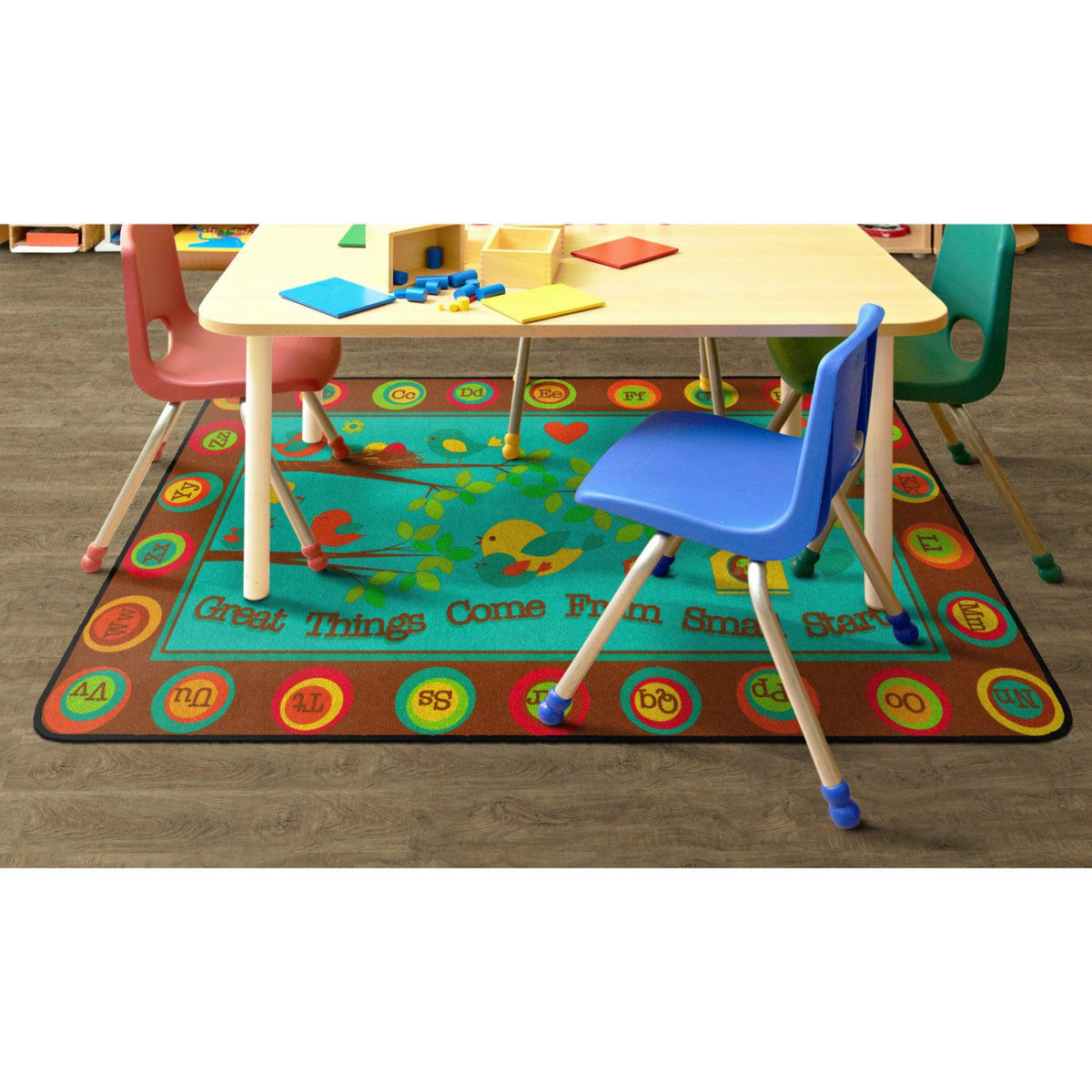 Great Things Come From Small Starts Rugs