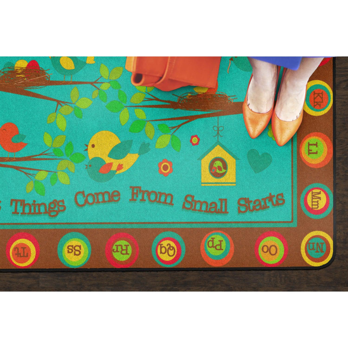 Great Things Come From Small Starts Rugs