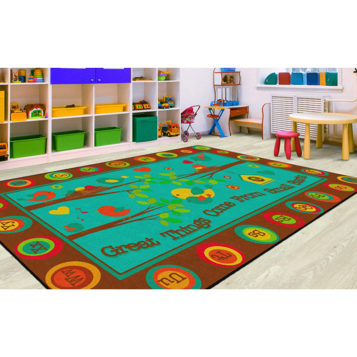 Great Things Come From Small Starts Rugs