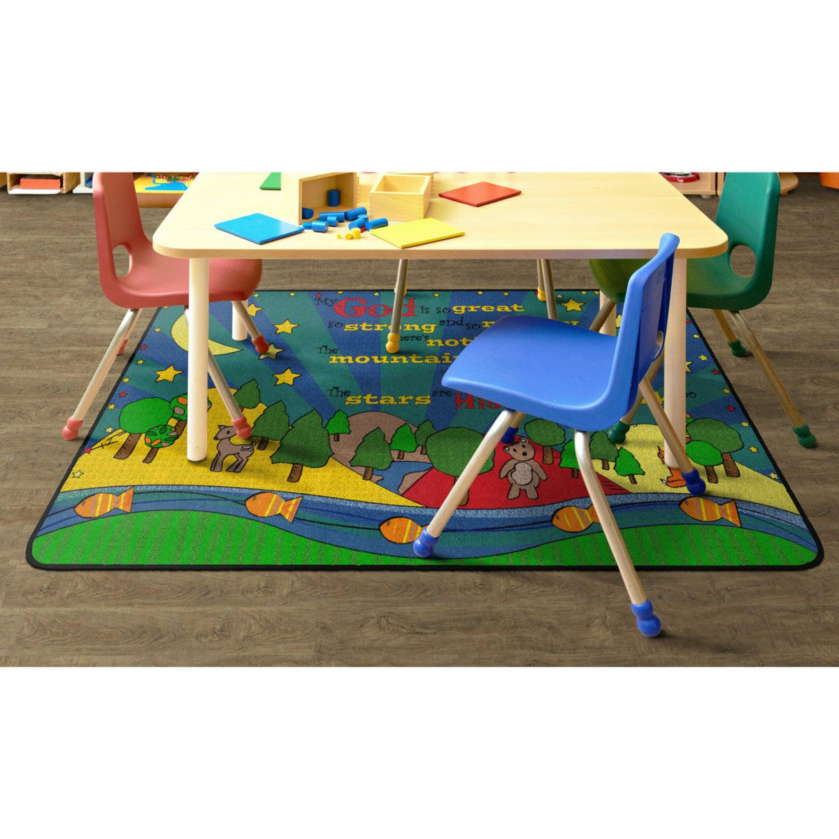 My God Is So Great Rugs