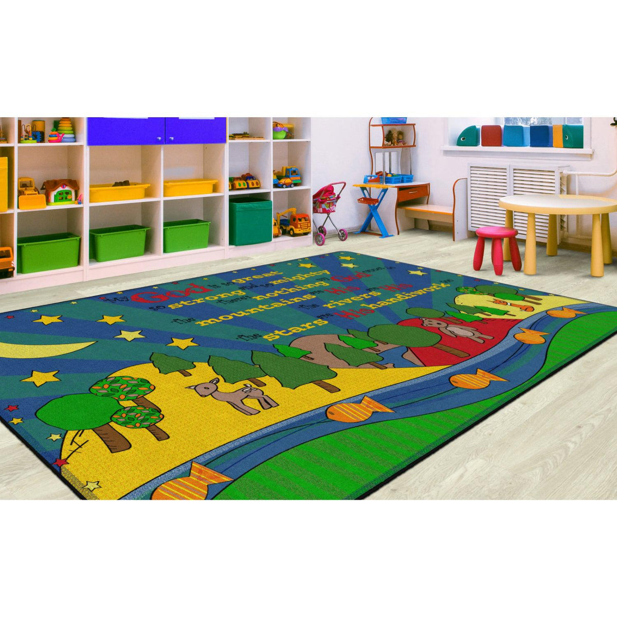 My God Is So Great Rugs