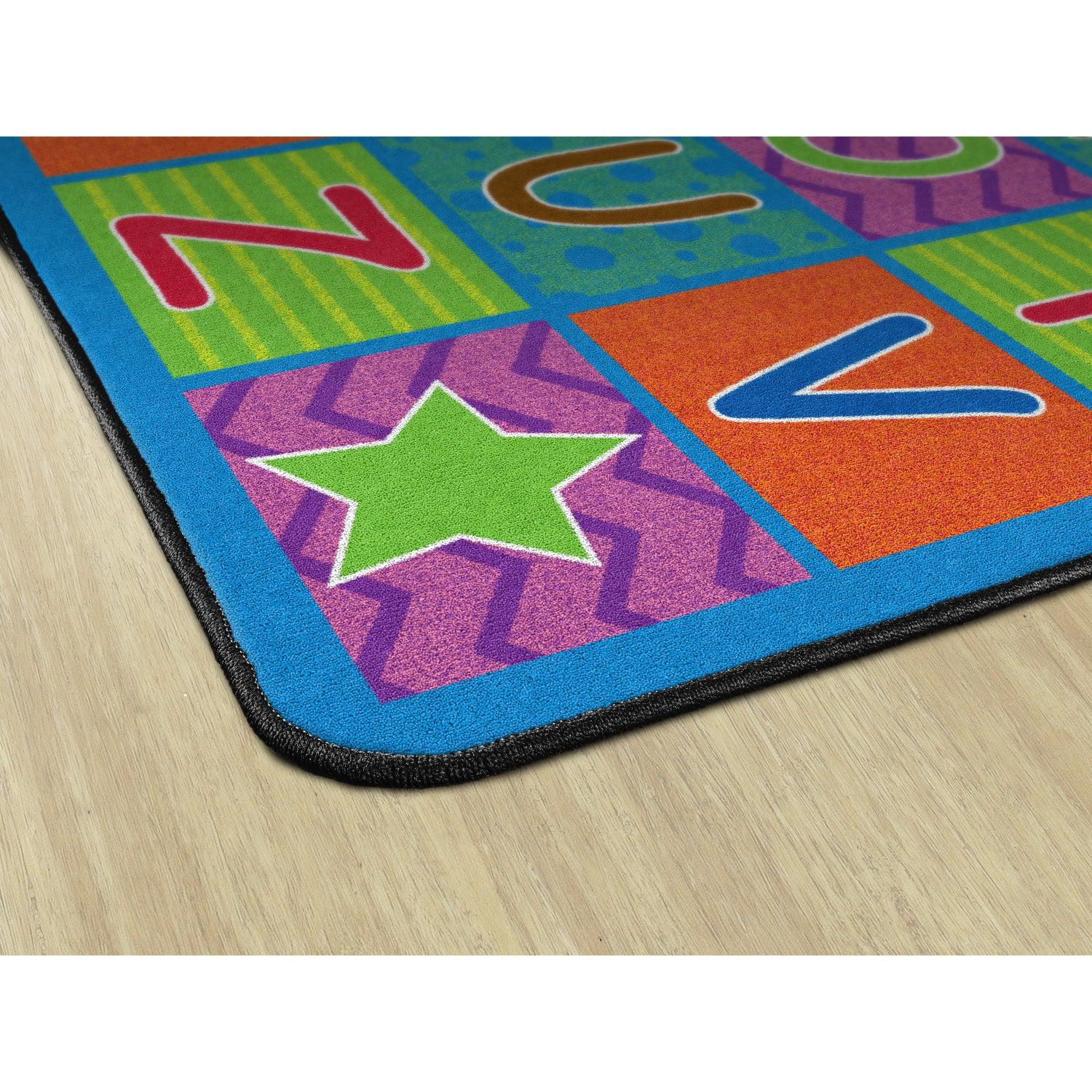 KC CUBS Multi-Color Boy Girl Kids Nursery Playroom or Bedroom ABC Alphabet Numbers and Shapes 3 ft. x 5 ft. Oval Area Rug Carpet KCP010033-3x5 KC CUBS Multi-Color Boy Girl Kids Nursery Playroom or Bedroom ABC Alphabet Numbers and Shapes 3 ft. x 5 ft. Oval Area Rug Carpet KCP010033-3x5