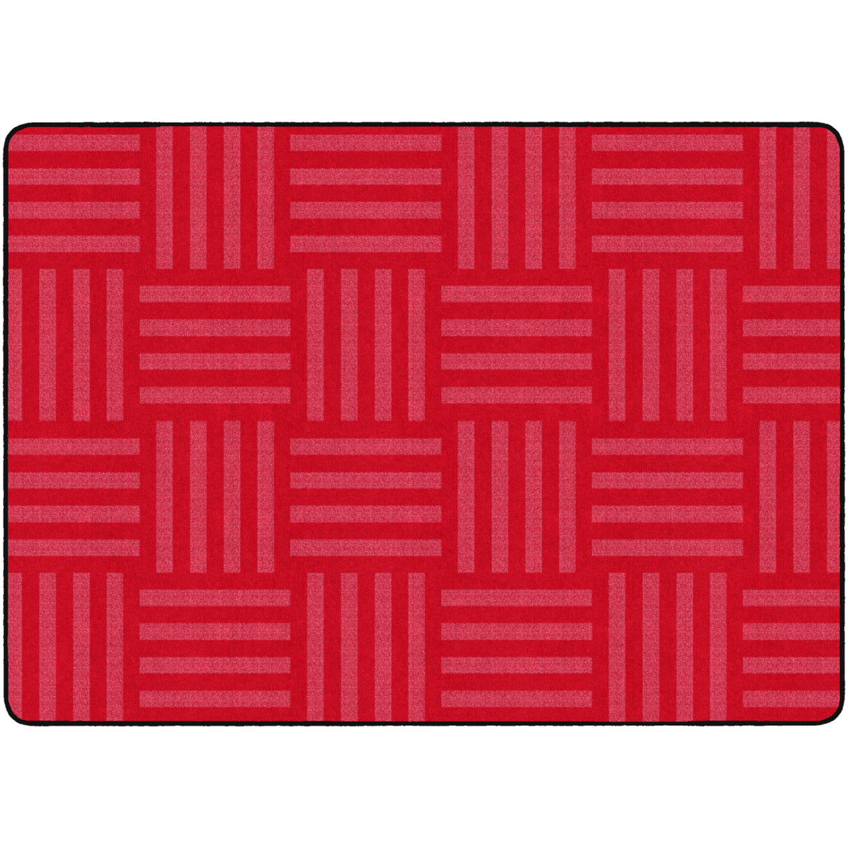 Hashtag Tone on Tone Textures Rug, 6' x 8'4" Rectangle, Seats 24