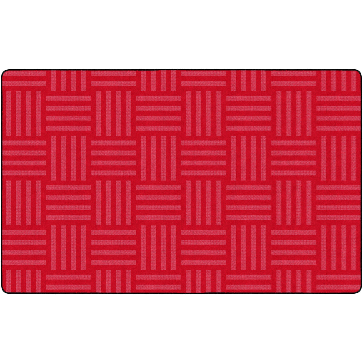 Hashtag Tone on Tone Textures Rug, 7' 6" x 12' Rectangle, Seats 30