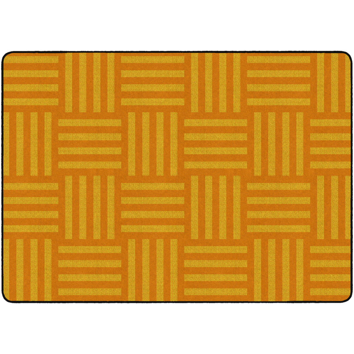 Hashtag Tone on Tone Textures Rug, 6' x 8'4" Rectangle, Seats 24