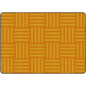 Hashtag Tone on Tone Textures Rug, 6' x 8'4" Rectangle, Seats 24