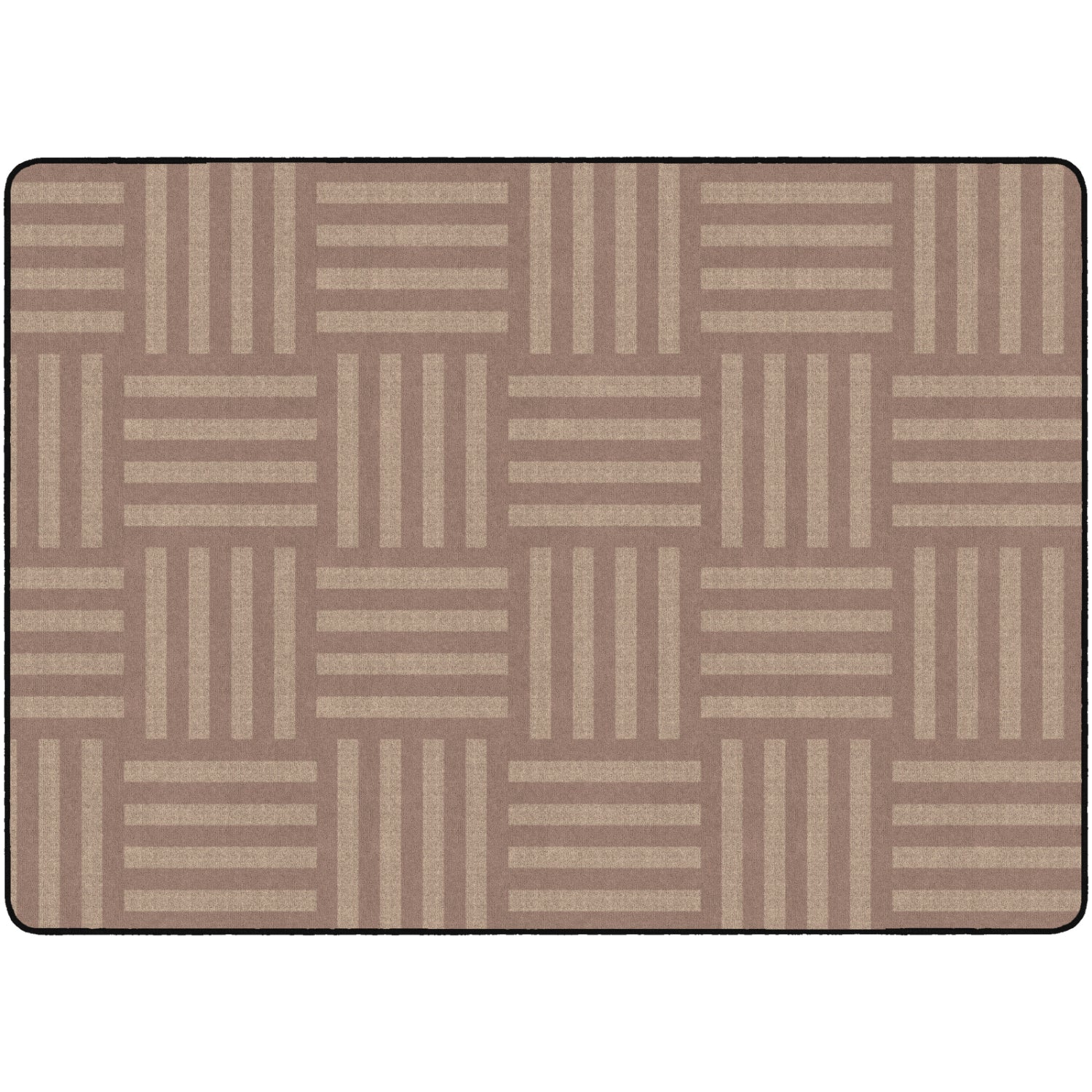 Flagship Carpets Hashtag Tone on Tone Textures Rug, 6' x 8'4" Rectangle, Seats 24