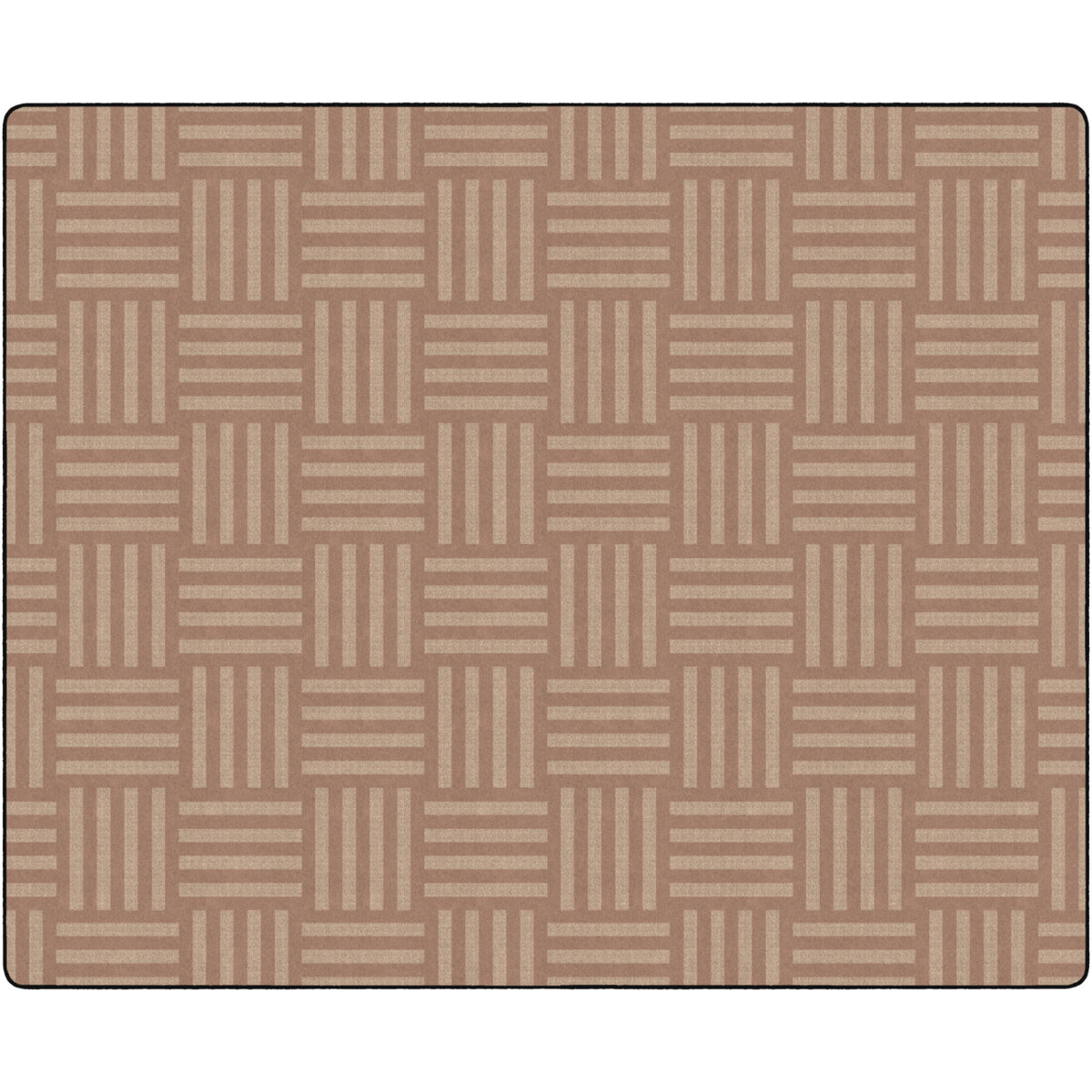 Hashtag Tone on Tone Textures Rug, 10' 6" x 13' 2" Rectangle, Seats 35