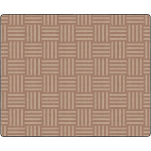 Hashtag Tone on Tone Textures Rug, 10' 6" x 13' 2" Rectangle, Seats 35