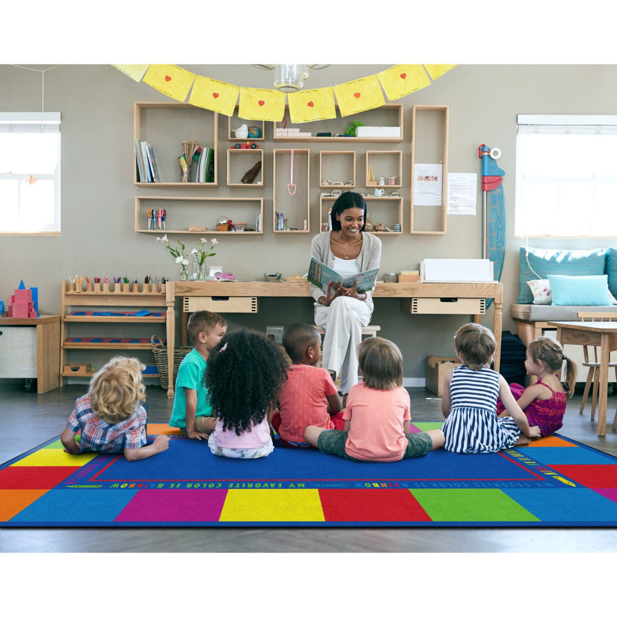 My Favorite Color Classroom Rugs