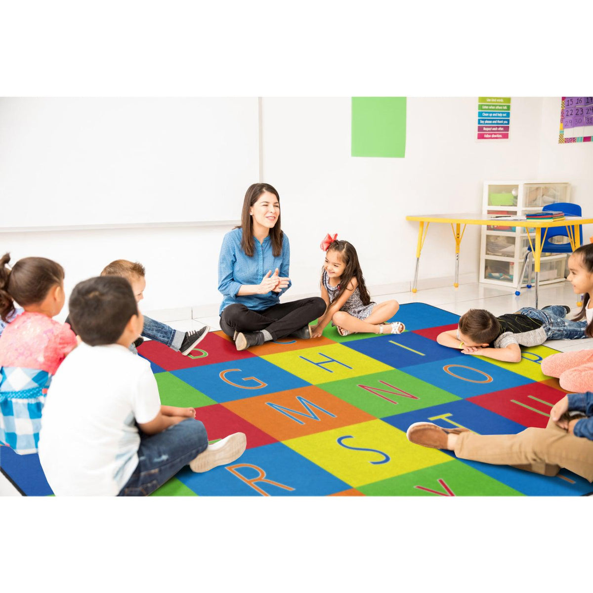Alphabet Seating Rugs
