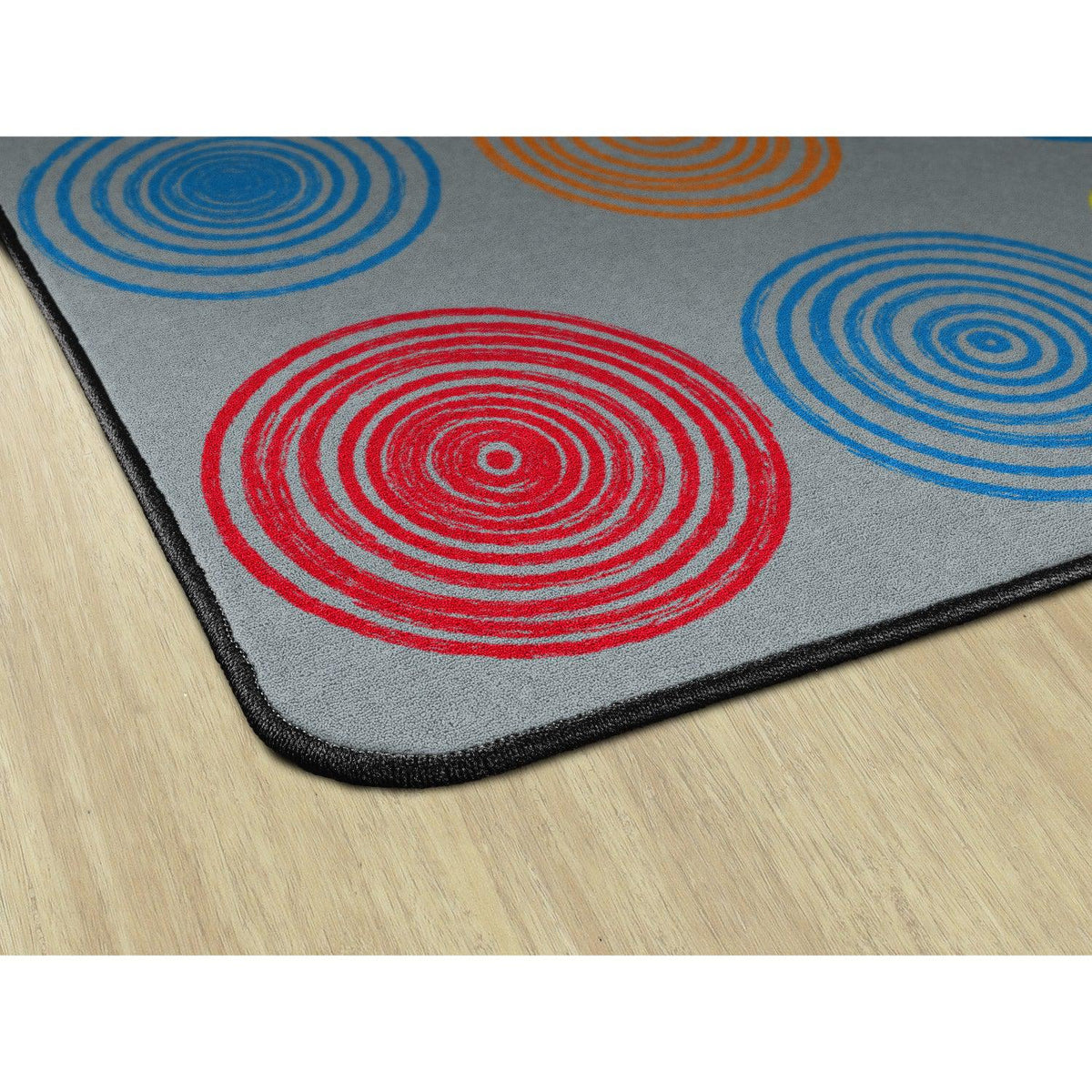 Circles Grey & Multi Rugs