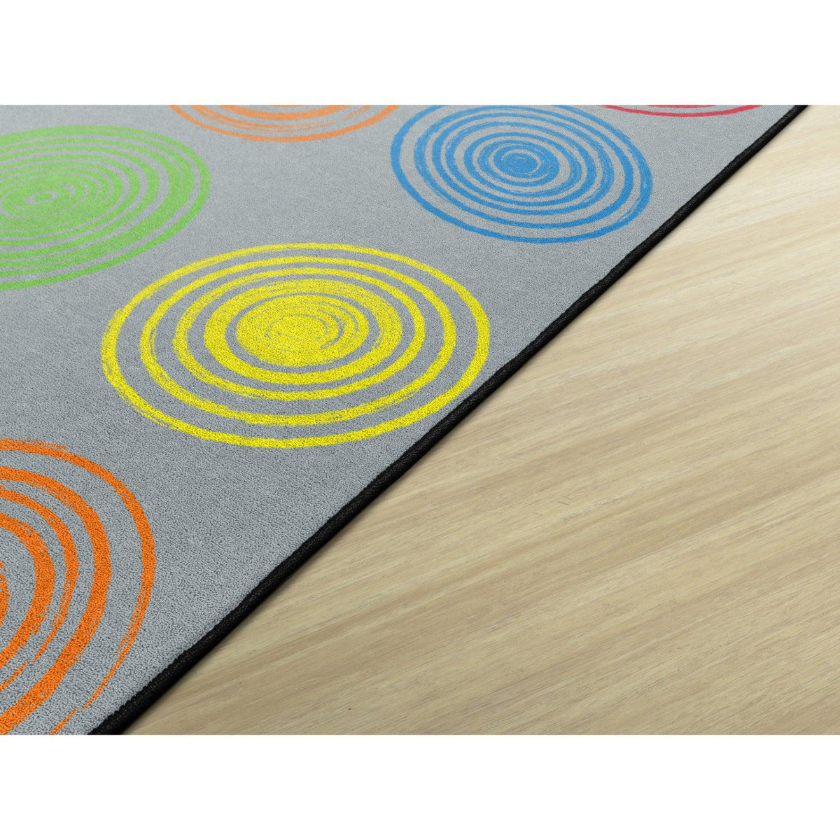 Circles Grey & Multi Rugs