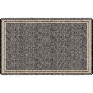 Flagship Carpets Tone-on-Tone Double Border Rug, 7'6" x 12' Rectangle