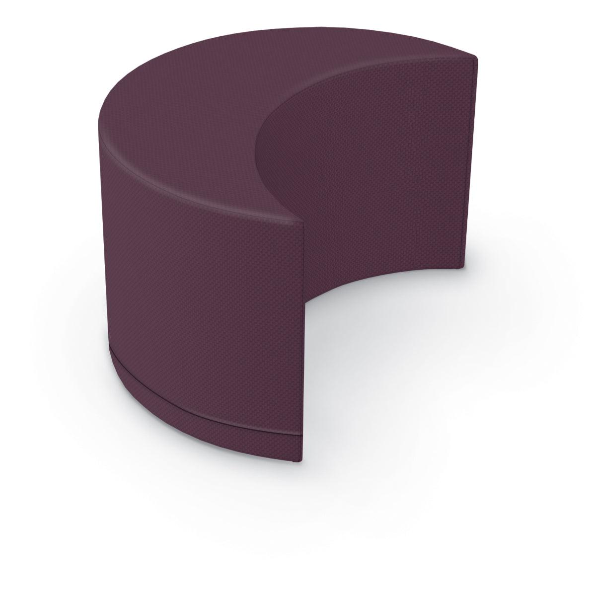 Constellation All Foam Soft Seating, Moon Ottoman