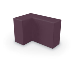 Tinker All Foam Soft Seating, Comfy Block L Ottoman