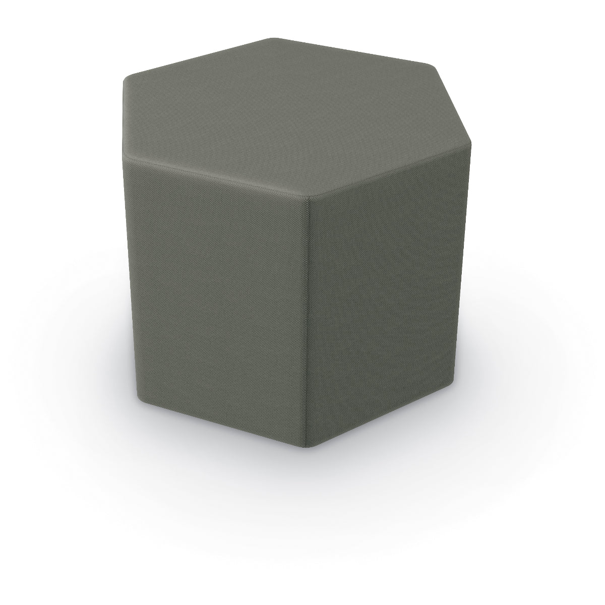 Tinker All Foam Soft Seating, Hex Ottoman