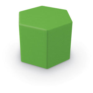 Tinker All Foam Soft Seating, Hex Ottoman