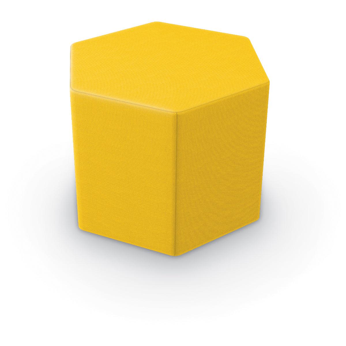 Tinker All Foam Soft Seating, Hex Ottoman
