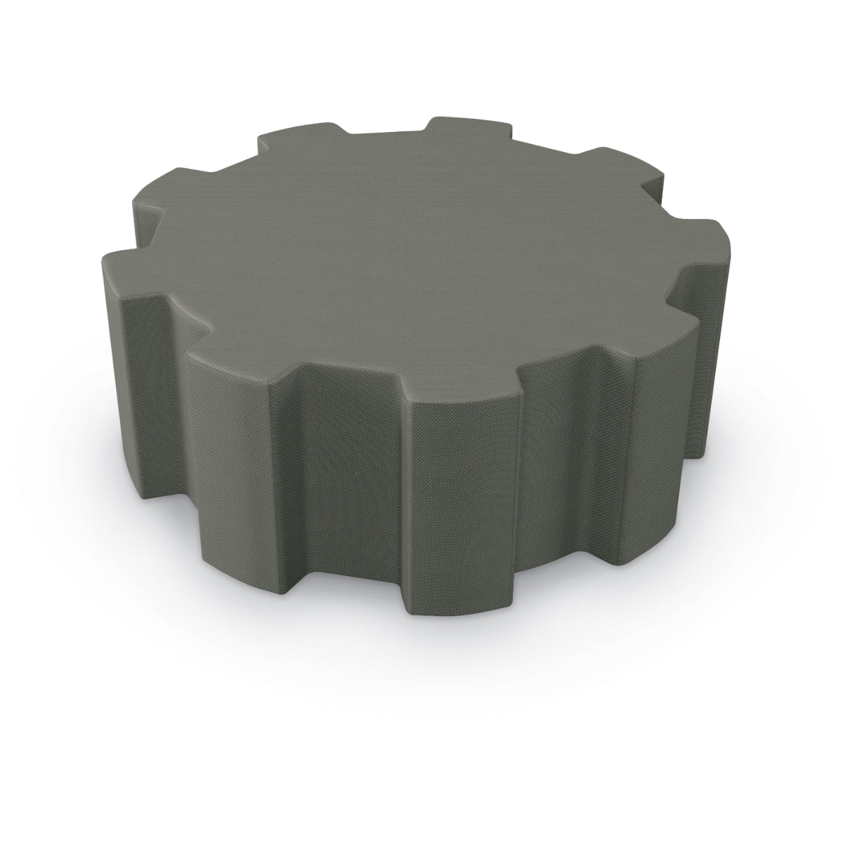 Tinker All Foam Soft Seating, Large Wheel Ottoman