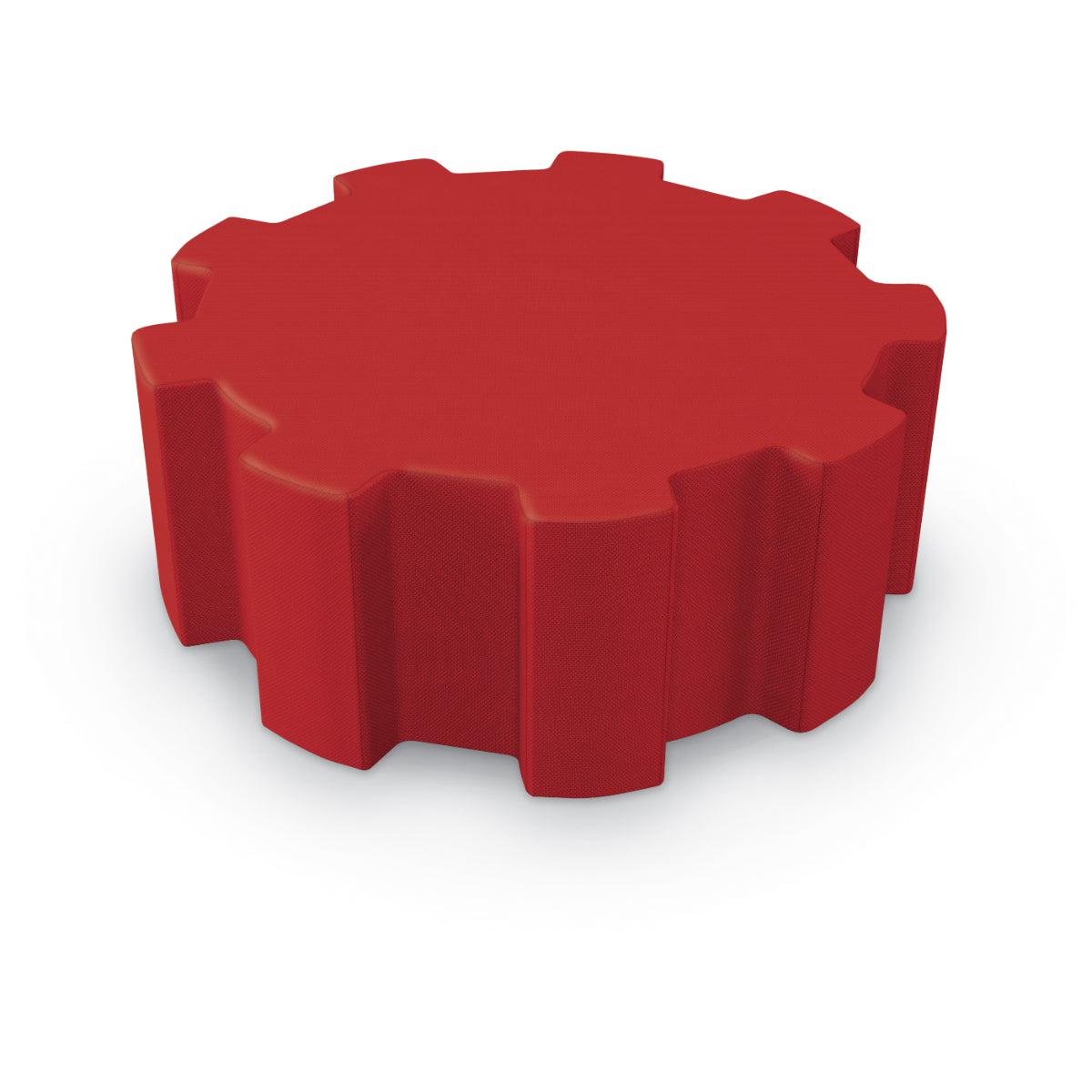 Tinker All Foam Soft Seating, Large Wheel Ottoman