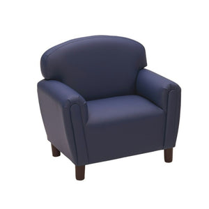 Brand New World "Just Like Home" Prechool Chair, Deep Blue Enviro-Child Upholstery