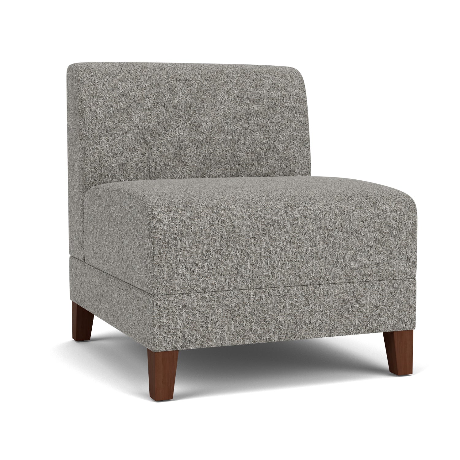 Fremont Collection Reception Seating, Armless Guest Chair, Standard Fabric Upholstery, FREE SHIPPING