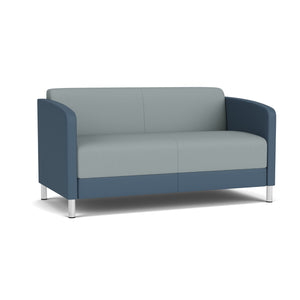 Fremont Collection Reception Seating, Loveseat, Standard Vinyl Upholstery, FREE SHIPPING