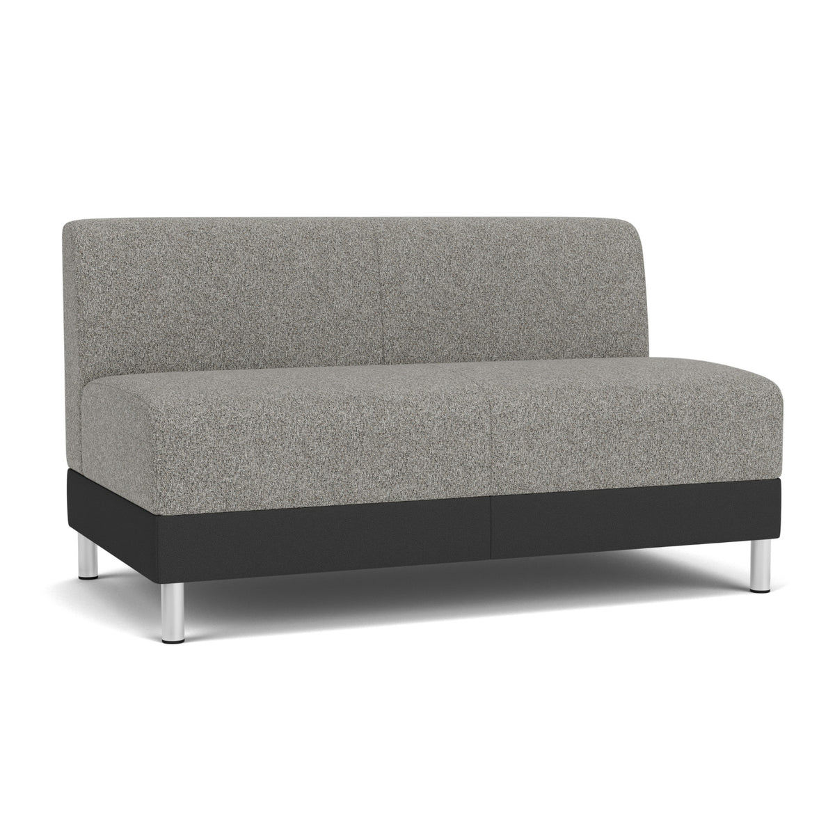 Fremont Collection Reception Seating, Armless Loveseat, Standard Fabric Upholstery, FREE SHIPPING