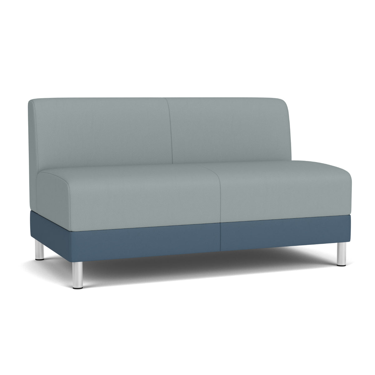 Fremont Collection Reception Seating, Armless Loveseat, Standard Vinyl Upholstery, FREE SHIPPING