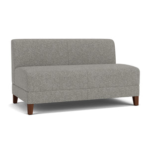 Fremont Collection Reception Seating, Armless Loveseat, Standard Fabric Upholstery, FREE SHIPPING