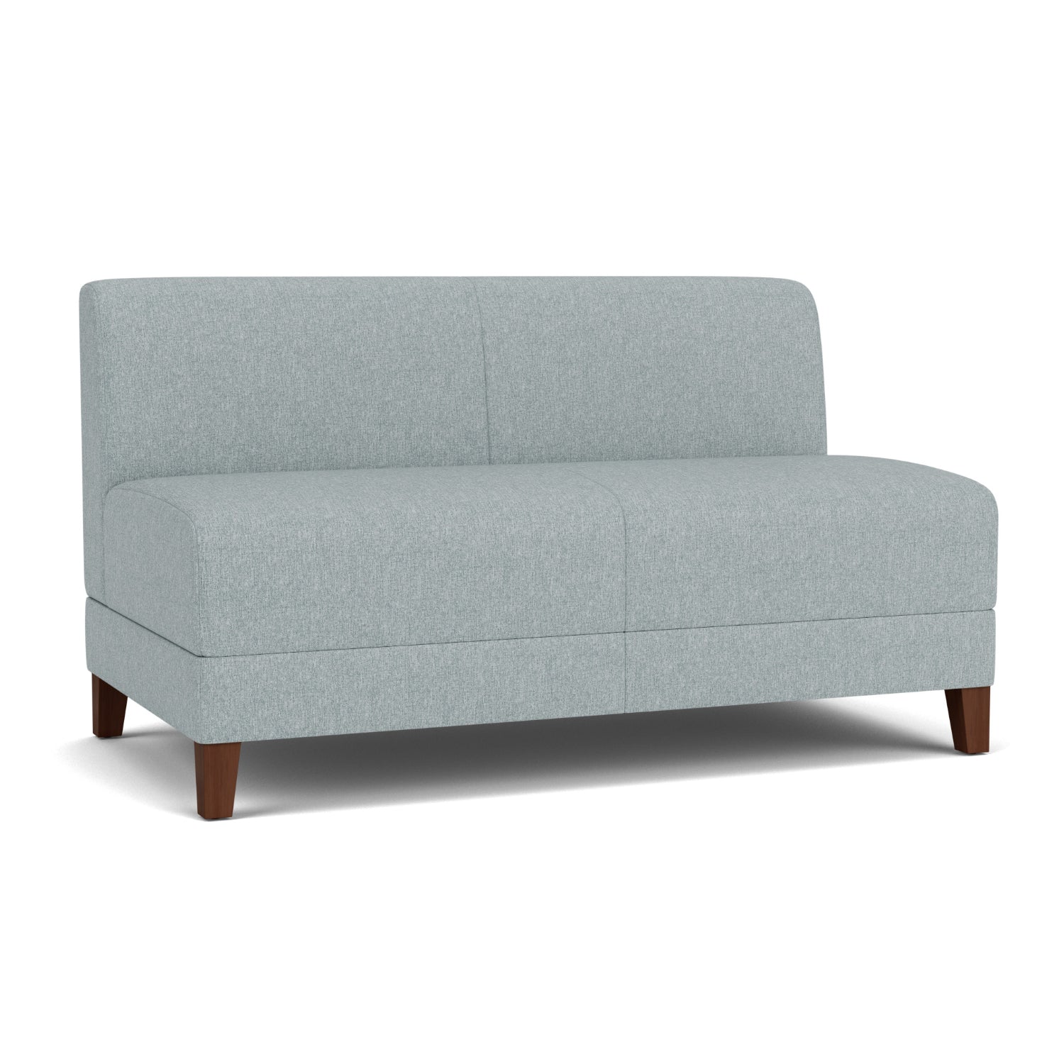 Fremont Collection Reception Seating, Armless Loveseat, Healthcare Vinyl Upholstery, FREE SHIPPING