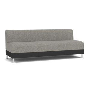Fremont Collection Reception Seating, Armless Sofa, Standard Fabric Upholstery, FREE SHIPPING