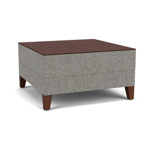 Fremont Collection Square Table, Standard Fabric Upholstery, FREESHIP