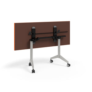 KI Pirouette Flip-Top/Nesting Rectangular Collaborative Table, Fixed Height "T"-Base (29" H), FREE SHIPPING