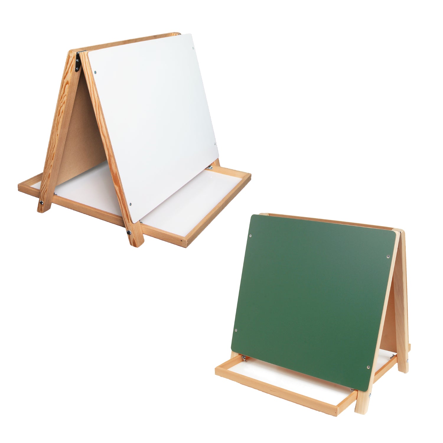 Flipside Products Table Top Easel, Dry Erase/Chalkboard