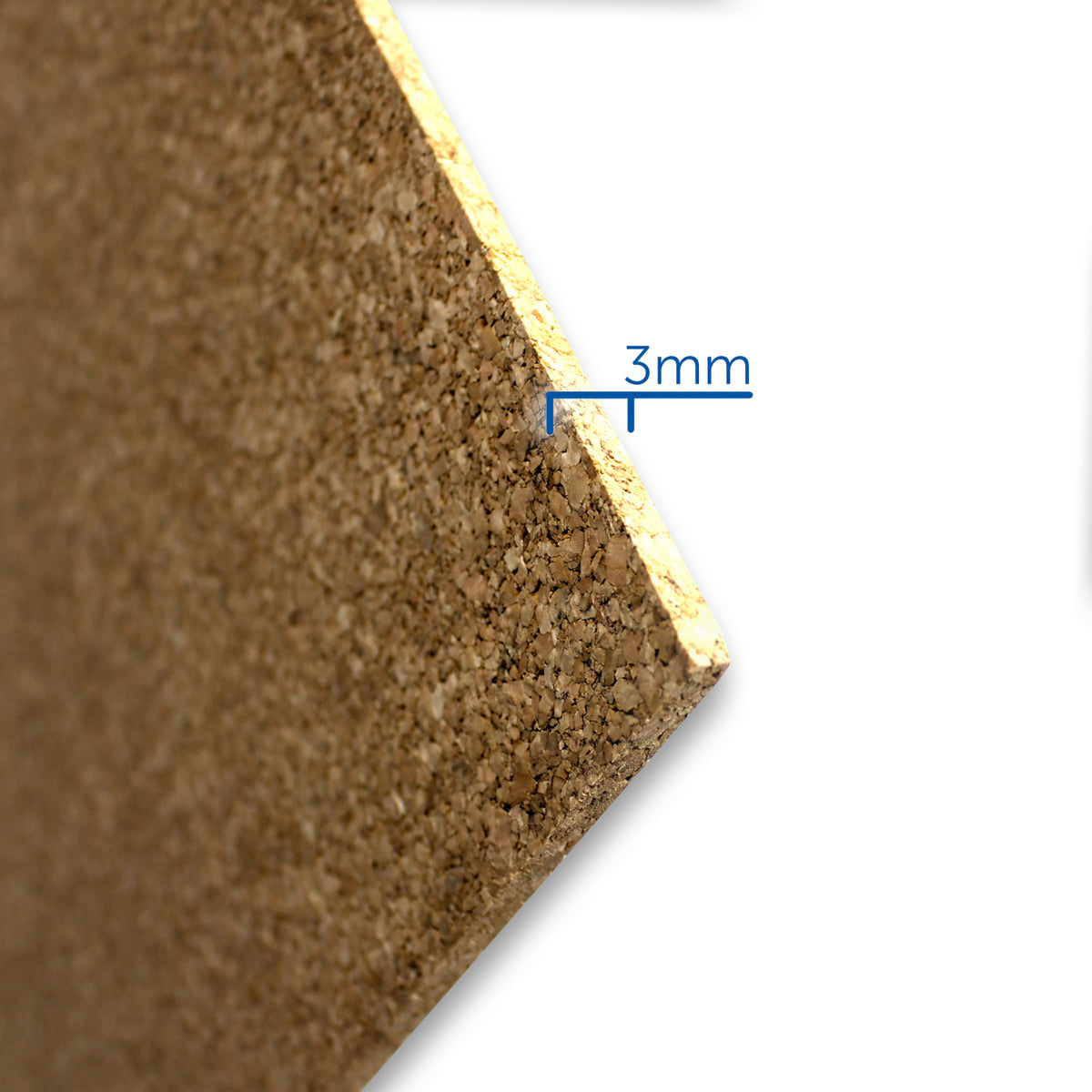 Flipside Products Cork Roll, 3mm Thick, 4' x 6'