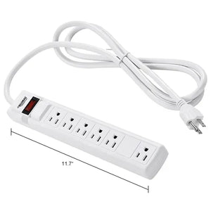 Global Industrial 6 Outlet Surge Protector, 115V