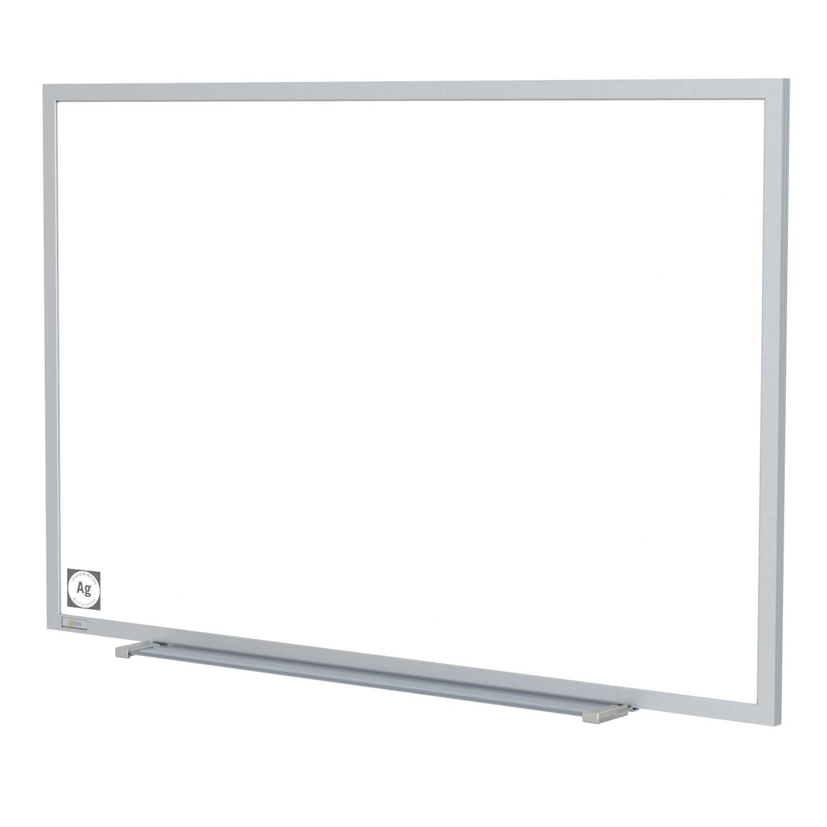 Hygienic Magnetic Porcelain Whiteboard with Aluminum Frame