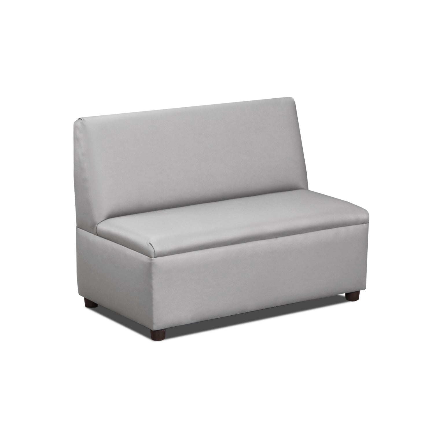 Brand New World "Just Like Home" Modern Casual Sofa, Gray Enviro-Child Upholstery